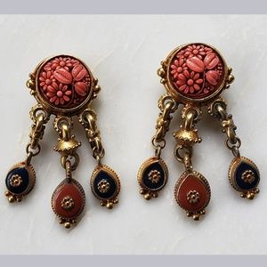 Vintage GAS Bijoux St. Tropez Earrings